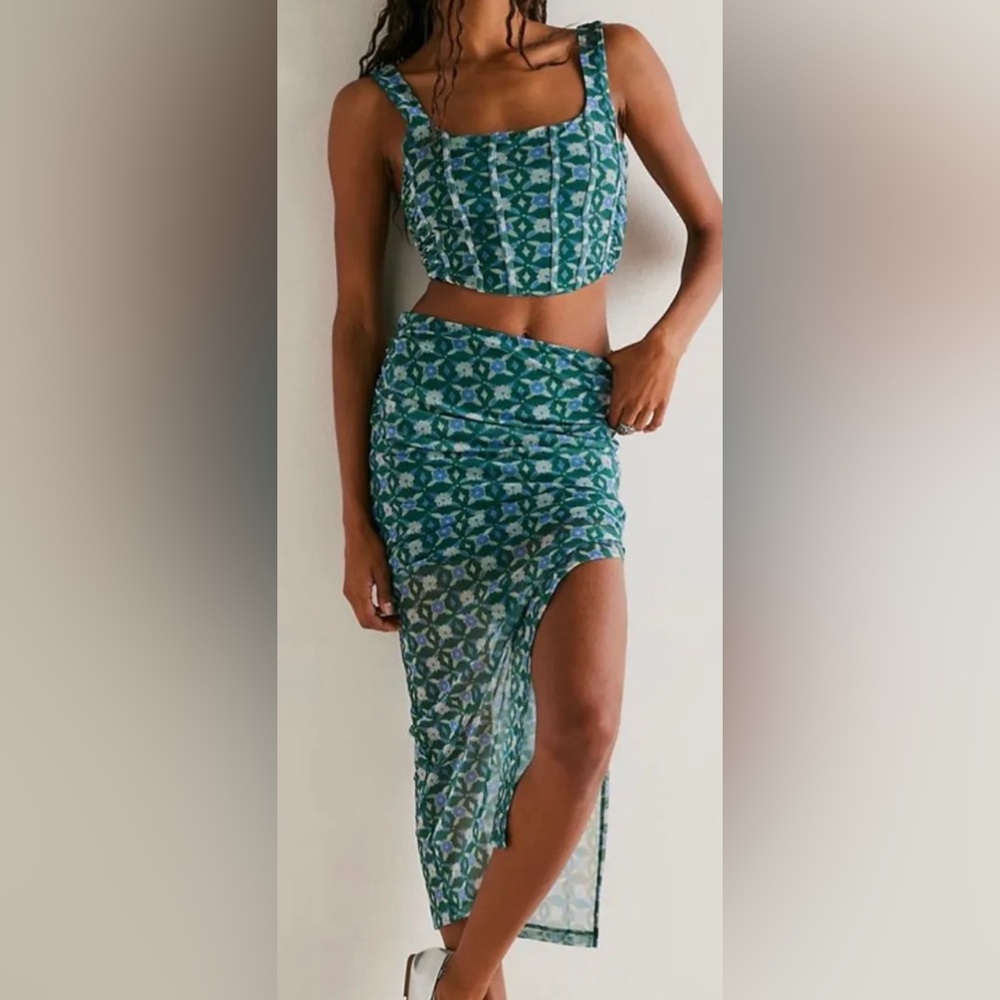 NWT Free People corset set - medium